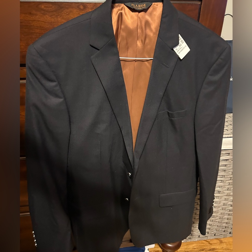 NWT Joseph Black Sport Coat Modern Fit